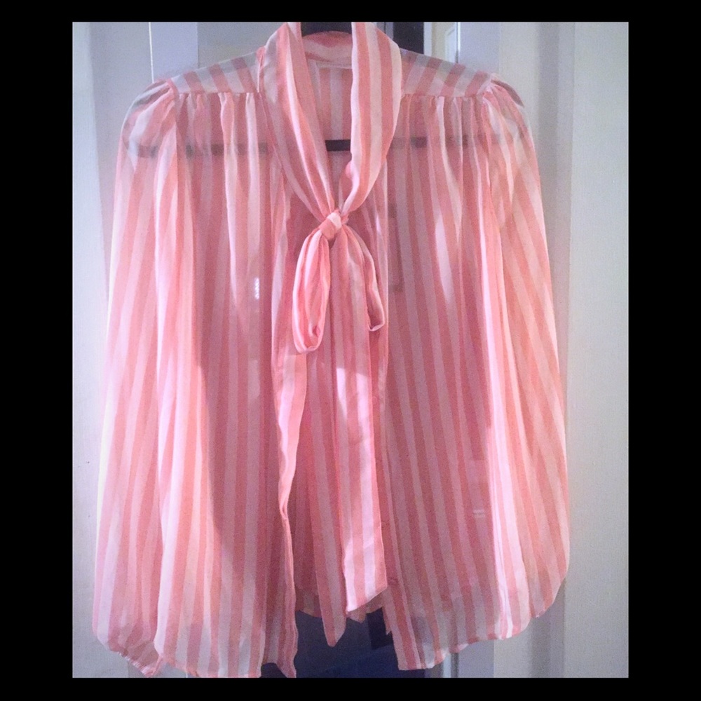 Chiffon Striped Blouse NY & Company